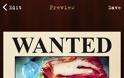 Wanted Poster Pro:  AppStore free today - Φωτογραφία 6