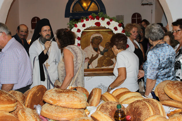 6979 - Πανηγυρικός Εορτασμός στο Σιμωνοπετρίτικο Μετόχι Παναγίας Τρύγης στη Λήμνο - Φωτογραφία 2