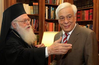 Συναντήθηκαν ο Πρόεδρος της Δημοκρατίας και ο Αρχιεπίσκοπος Αναστάσιος - Φωτογραφία 1