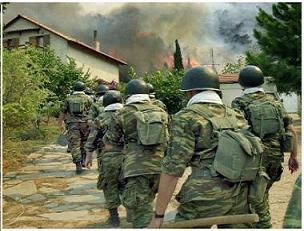 Συνεισφορά Στρατού Ξηράς στην Αντιμετώπιση της Πυρκαγιάς στη ν. Ρόδο - Φωτογραφία 1