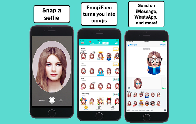 Emojiface : AppStore new free...Δημιουργήστε αληθινά Emoji - Φωτογραφία 1