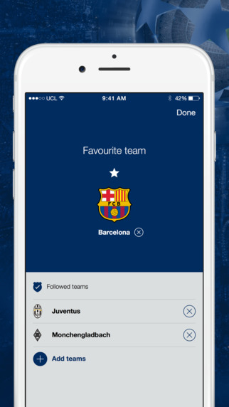 The official UEFA Champions League app....Νέα εφαρμογή από την UEFA - Φωτογραφία 4