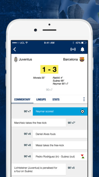 The official UEFA Champions League app....Νέα εφαρμογή από την UEFA - Φωτογραφία 6