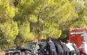 Μια νεκρή και 4 τραυματίες σε τροχαίο στην εθνική οδό Ζαχάρως - Κυπαρισσίας [photos] - Φωτογραφία 2