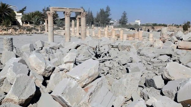 Συρία - Παλμύρα: Ο Ναός του Bel με σοβαρές ζημιές από τους Ισλαμοφασίστες - Καταστρέφουν καθετί ελληνικό και ρωμαϊκό στην περιοχή [photos] - Φωτογραφία 7