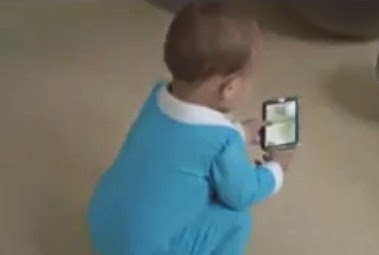 Το πιο εξοικειωμένο μωρό με την τεχνολογία είναι αυτό! [video] - Φωτογραφία 1