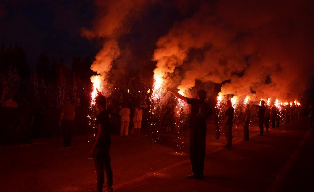 Τελετή Τιμής και Μνήμης της Χρυσής Αυγής για την μάχη των Θερμοπυλών [photos] - Φωτογραφία 15