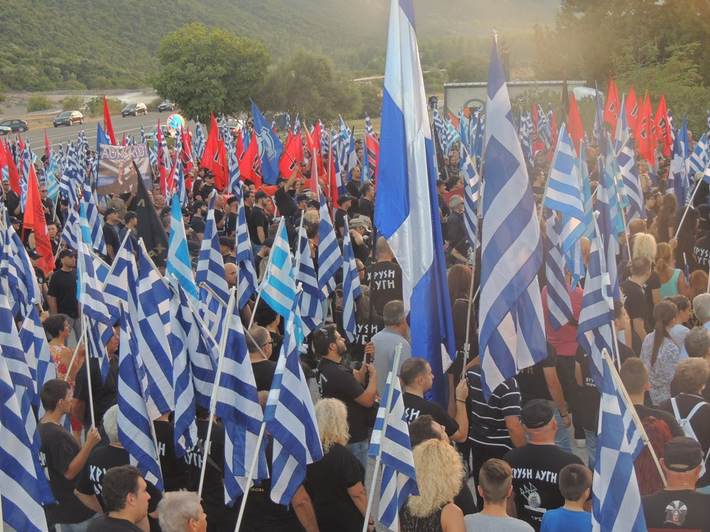 Τελετή Τιμής και Μνήμης της Χρυσής Αυγής για την μάχη των Θερμοπυλών [photos] - Φωτογραφία 5