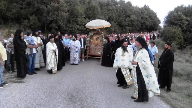 7042 - Υποδοχή θαυματουργής εικόνας Παναγίας Γοργοϋπηκόου στο Σοχό Θεσσαλονίκης (φωτογραφίες και βίντεο) - Φωτογραφία 14