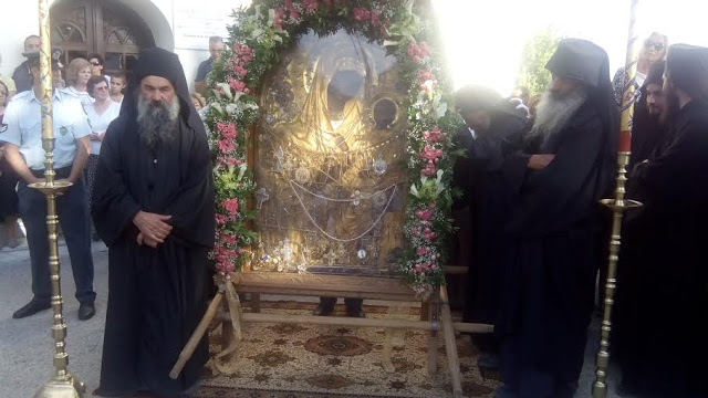 7042 - Υποδοχή θαυματουργής εικόνας Παναγίας Γοργοϋπηκόου στο Σοχό Θεσσαλονίκης (φωτογραφίες και βίντεο) - Φωτογραφία 5