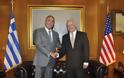 Συνάντηση ΥΕΘΑ Ιωάννη Γιάγκου με τον Πρέσβη των Η.Π.Α. στην Ελλάδα - Φωτογραφία 1