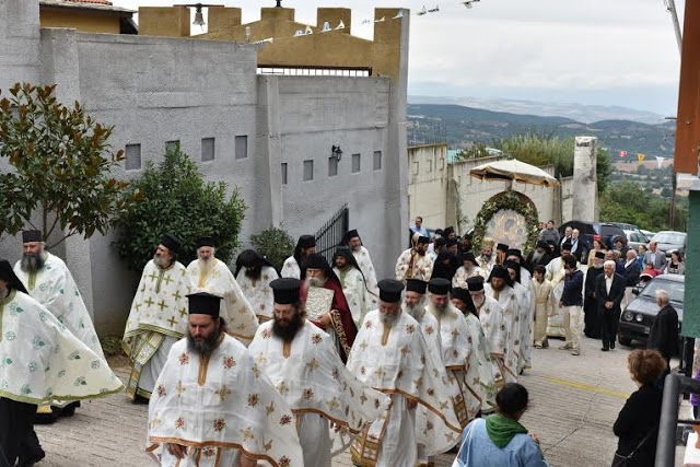 7046 - Με το Αγιορειτικό Τυπικό ο εορτασμός του Γενεσίου της Θεοτόκου στην Ιερά Μονή της Παναγίας Θεοσκεπάστου-Σοχού - Φωτογραφία 15