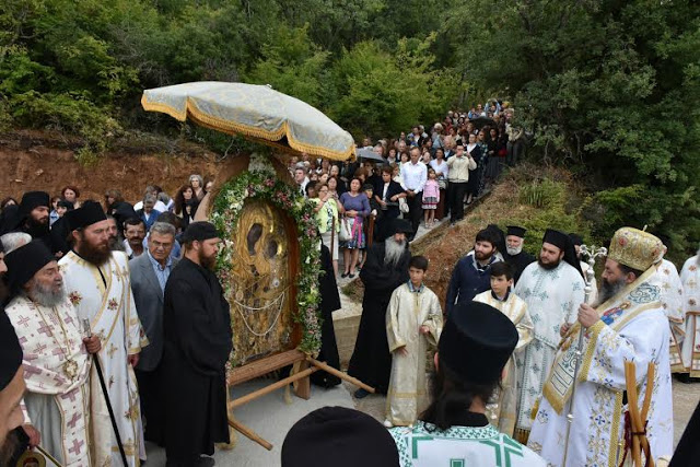 7046 - Με το Αγιορειτικό Τυπικό ο εορτασμός του Γενεσίου της Θεοτόκου στην Ιερά Μονή της Παναγίας Θεοσκεπάστου-Σοχού - Φωτογραφία 24