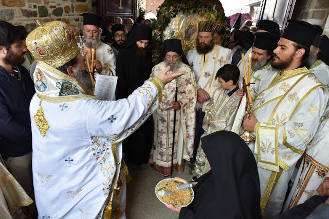 7046 - Με το Αγιορειτικό Τυπικό ο εορτασμός του Γενεσίου της Θεοτόκου στην Ιερά Μονή της Παναγίας Θεοσκεπάστου-Σοχού - Φωτογραφία 26