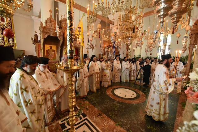7046 - Με το Αγιορειτικό Τυπικό ο εορτασμός του Γενεσίου της Θεοτόκου στην Ιερά Μονή της Παναγίας Θεοσκεπάστου-Σοχού - Φωτογραφία 4