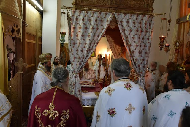 7046 - Με το Αγιορειτικό Τυπικό ο εορτασμός του Γενεσίου της Θεοτόκου στην Ιερά Μονή της Παναγίας Θεοσκεπάστου-Σοχού - Φωτογραφία 6