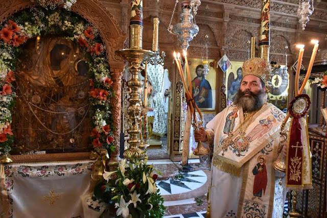 7046 - Με το Αγιορειτικό Τυπικό ο εορτασμός του Γενεσίου της Θεοτόκου στην Ιερά Μονή της Παναγίας Θεοσκεπάστου-Σοχού - Φωτογραφία 8
