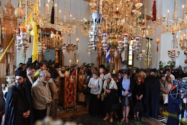 7046 - Με το Αγιορειτικό Τυπικό ο εορτασμός του Γενεσίου της Θεοτόκου στην Ιερά Μονή της Παναγίας Θεοσκεπάστου-Σοχού - Φωτογραφία 9