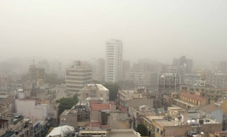 Φεύγει η σκόνη της Συρίας έρχεται κόκκινη σκόνη απο Αφρική - Φωτογραφία 1