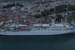 Το μεγαλύτερο ιστιοφόρο κρουαζιερόπλοιο στον κόσμο είναι στο Αιγαίο!