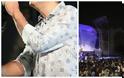 Συγκινητική συναυλία κατάμεστη από κόσμο έδωσε ο τραγουδιστής που παλεύει με τον καρκίνο [photos]