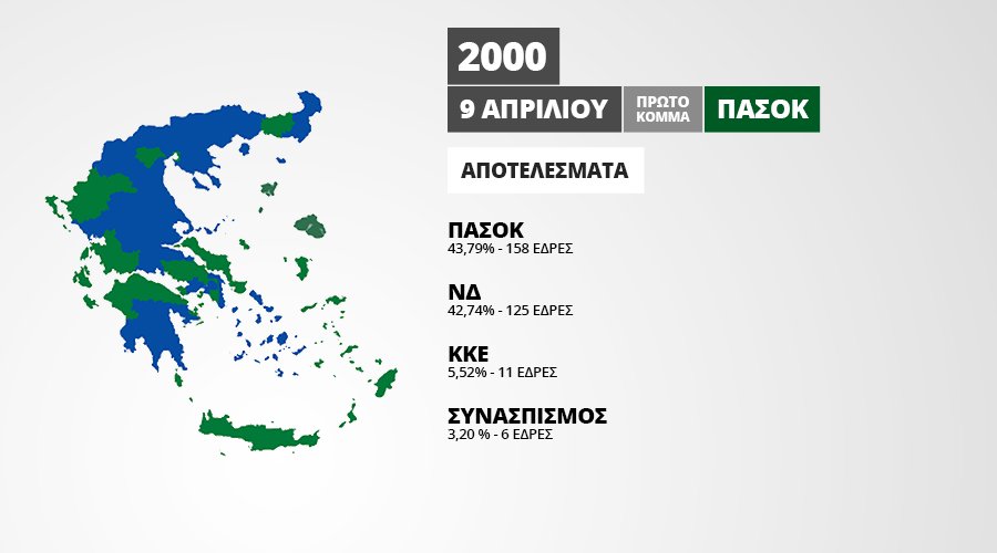 Όλοι οι χάρτες των Βουλευτικών εκλογών από τη μεταπολίτευση [photos] - Φωτογραφία 11