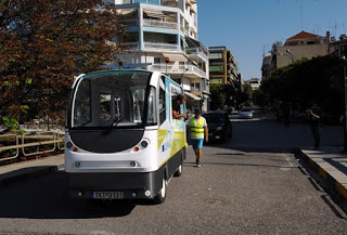 Πρεμιέρα για το Λεωφορείο Χωρίς Οδηγό στους δρόμους της πόλης - Φωτογραφία 1