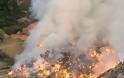 Πάτρα: Φωτιά στον ΧΥΤΑ στην Ξερόλακκα - 'Αναψαν ξαφνικά τα σκουπίδια - Φωτογραφία 1