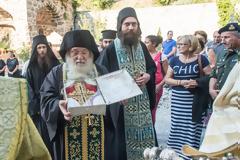 7082 - Υποδοχή Τιμίου Ξύλου από την Ιερά Μονή Χιλανδαρίου Αγίου Όρους στην Ι. Μονή Τιμίου Προδρόμου Σκήτης Βεροίας (φωτογραφίες)