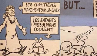 Το Charlie Hebdo προκαλεί με τα σκίτσα του για τον μικρό Αϊλάν [photos] - Φωτογραφία 1