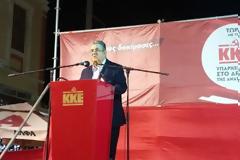 Δ. Κουτσούμπας: Μην εμπιστεύεστε αυτούς που ξεπουλάνε τους Έλληνες εργάτες