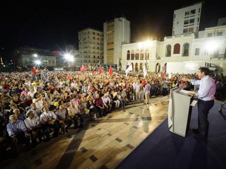Πάτρα: Η ομιλία του Αλέξη Τσίπρα - Η Λιμενική Ζώνη δεν πωλείται - Φωτογραφία 1