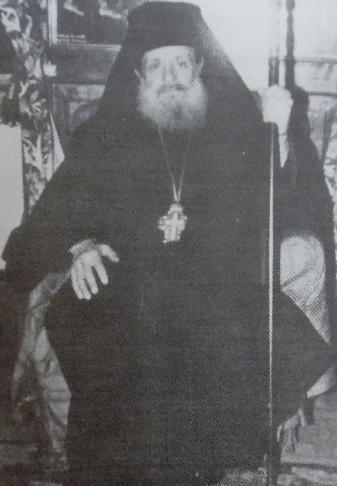 7093 - Ηγούμενος Ανδρέας Αγιοπαυλίτης (1904 - 1987) - Φωτογραφία 1
