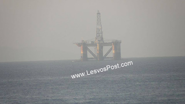 Ανάστατοι οι κάτοικοι: Περίεργη πλατφόρμα εξόρυξης πετρελαίου ανοιχτά του Πλωμαριου Λέσβου; - Φωτογραφία 2