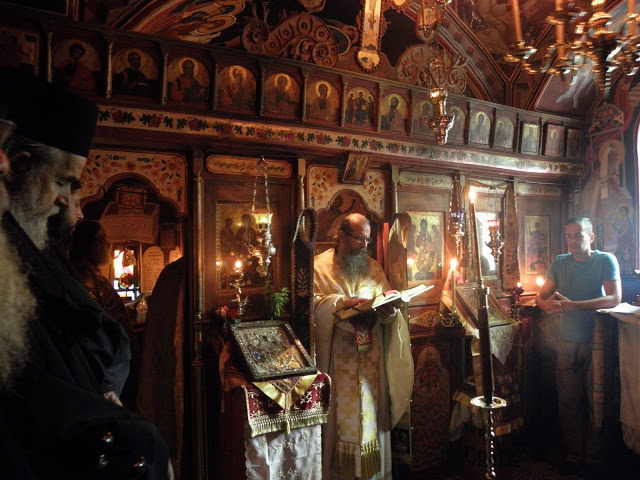 7107 - Φωτογραφίες από την πανήγυρη στο Ιερό Χιλιανδαρινό Κελλί Μαρουδά - Φωτογραφία 14