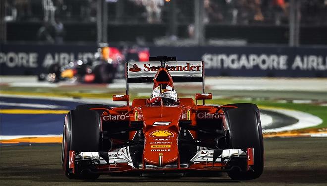 Νίκη Φέτελ – Ferrari στο γκραν πρι Σιγκαπούρης - Φωτογραφία 1