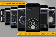Multi Measures: AppStore free today....Ένα πολυόργανο στο iphone σας