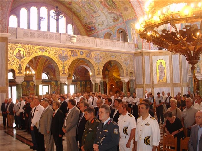 Τιμητική υποδοχή πληρώματος πολεμικού πλοίου του Ρωσικού Στόλου στην Πάτρα - Φωτογραφία 3