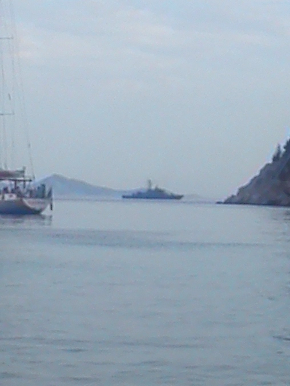 Ο ΠΑΝΟΡΜΙΤΗΣ φαίνεται να αποτρέπει τουρκικό πολεμικό σκάφος φέτος παραμονή της ΠΑΝΑΓΙΑΣ - Φωτογραφία 3