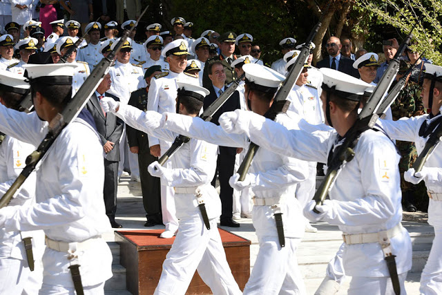 Τελετή Ορκωμοσίας Πρωτοετών Ναυτικών Δοκίμων και Δόκιμων Σημαιοφόρων Λ.Σ - ΕΛ.-ΑΚΤ - Φωτογραφία 4