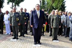 Παρουσία ΥΕΘΑ Πάνου Καμμένου στα αποκαλυπτήρια ανδριάντα Μονίμου Υπαξιωματικού