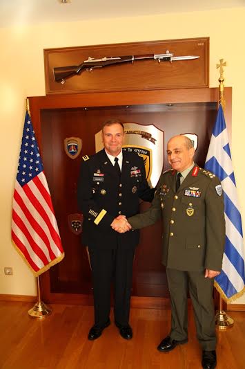 Συνάντηση Αρχηγού ΓΕΣ με τον Διοικητή των Στρατιωτικών Δυνάμεων των ΗΠΑ στην Ευρώπη - Φωτογραφία 8