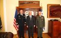 Συνάντηση Αρχηγού ΓΕΣ με τον Διοικητή των Στρατιωτικών Δυνάμεων των ΗΠΑ στην Ευρώπη - Φωτογραφία 1