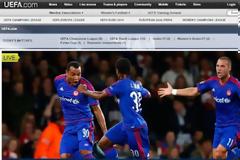ΠΡΩΤΟ ΘΕΜΑ ΣΤΗΝ ΕΠΙΣΗΜΗ ΙΣΤΟΣΕΛΙΔΑ ΤΗΣ UEFA ΚΑΙ ΤΩΝ ΔΙΕΘΝΩΝ ΜΜΕ Ο ΘΡΙΑΜΒΟΣ ΤΟΥΣ ΘΡΥΛΟΥ ΕΠΙ ΤΗΣ ΑΡΣΕΝΑΛ! (PHOTOS)