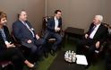 Συνάντηση Τσίπρα με τον πρόεδρο της Παλαιστίνης