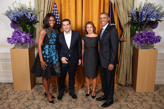 Οταν ο Ομπάμα σύστησε τον Τσίπρα στη Μισέλ και εκείνη τον μπέρδεψε με τον... Ολυμπιακό [photo] - Φωτογραφία 1