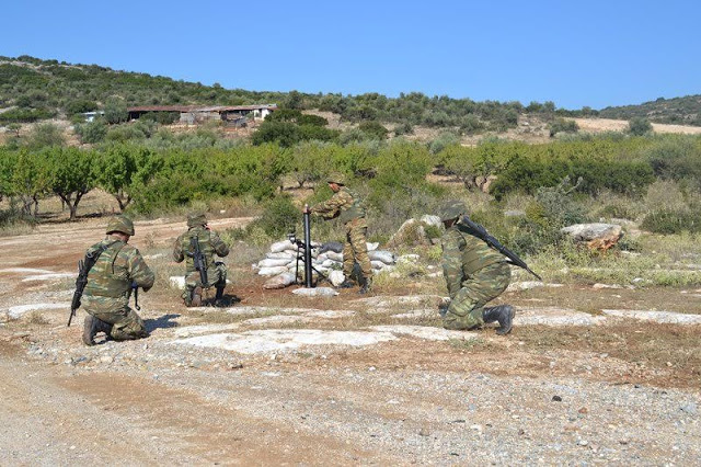 Εκπαιδευτικές Βολές Όλμων και Πυροβολικού από την 32 Ταξιαρχία Πεζοναυτών - Φωτογραφία 3