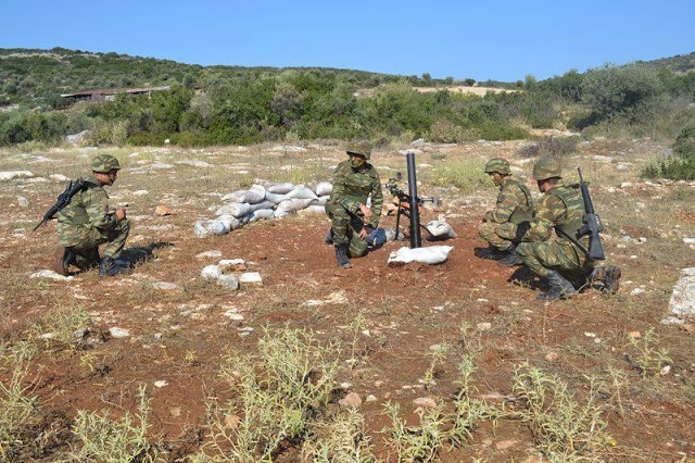 Εκπαιδευτικές Βολές Όλμων και Πυροβολικού από την 32 Ταξιαρχία Πεζοναυτών - Φωτογραφία 6