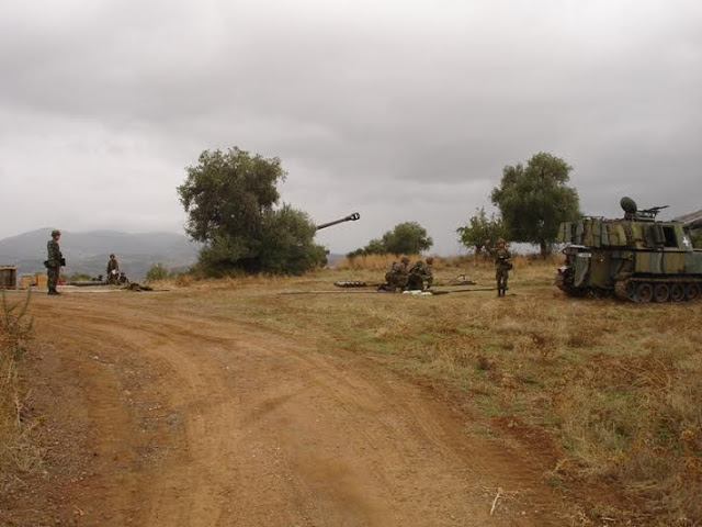 Εκπαιδευτικές Βολές Όλμων και Πυροβολικού από την 32 Ταξιαρχία Πεζοναυτών - Φωτογραφία 9