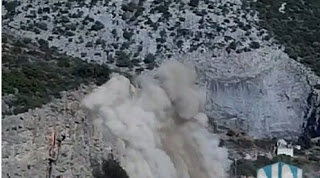 Κλόκοβα: Ελεγχόμενη έκρηξη, ολιγόλεπτη διακοπή της κυκλοφορία [photo+video] - Φωτογραφία 1